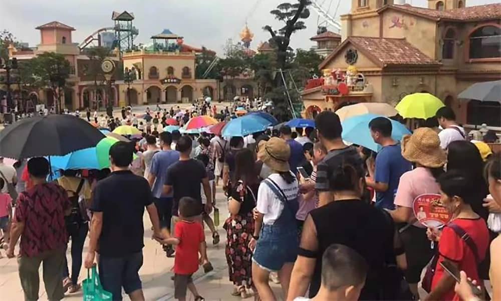 jinnianhui今年会游乐参与打造的欢乐海岸PLUS三天迎客超16万人！